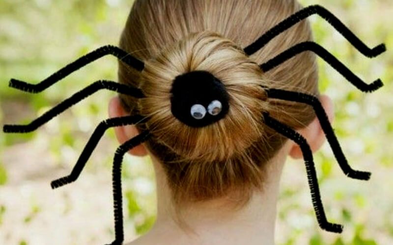 cursos de peluqueria en parla peinados terrorificos para tu disfraz halloween araña-academia-peluqueria-estetica.com